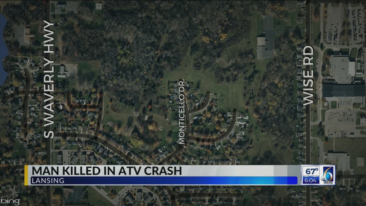 Lansing Man Killed in ATV Crash – WLNS 6 News