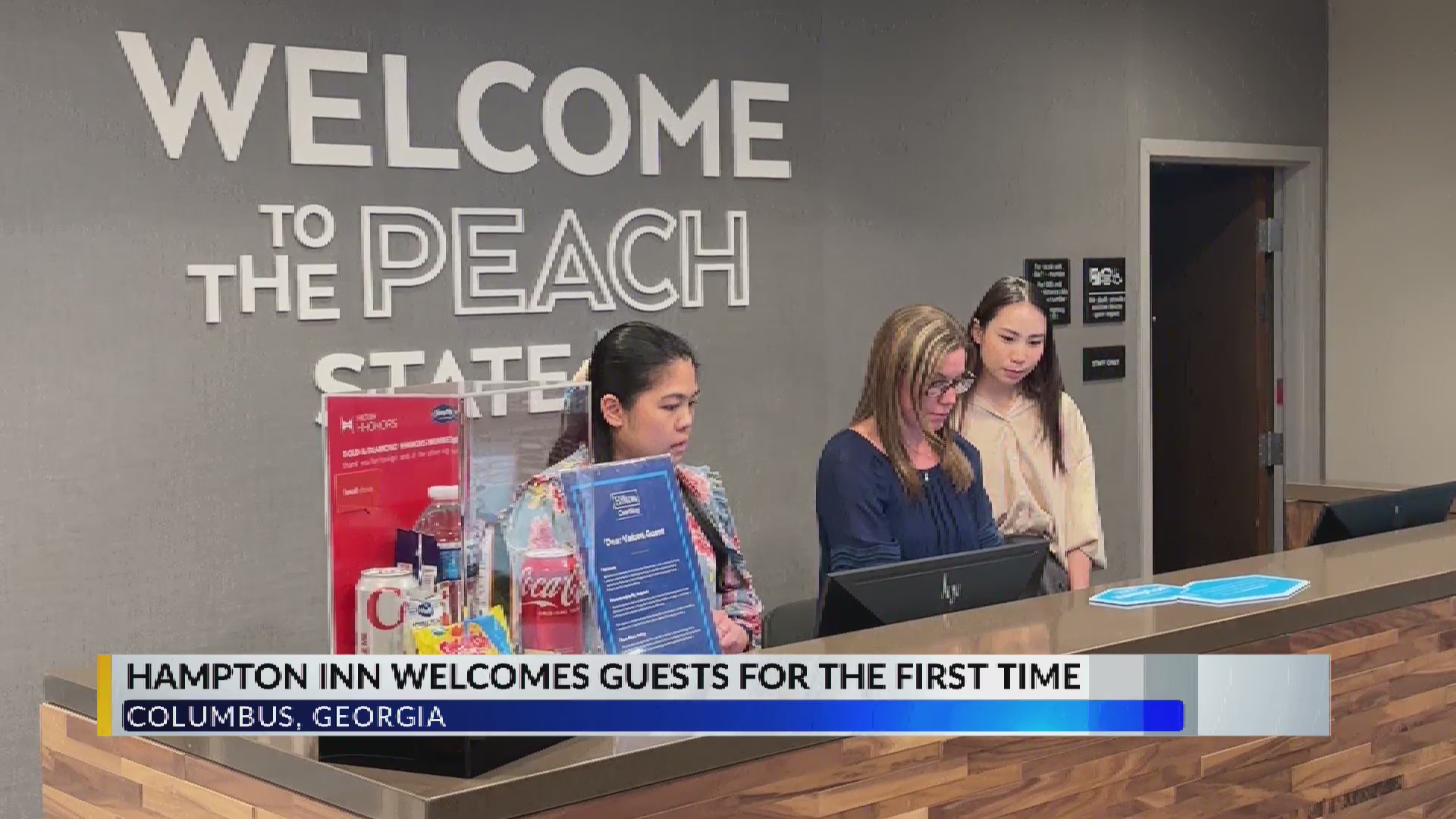 New Hampton Inn opens to full house in downtown Columbus – WRBL