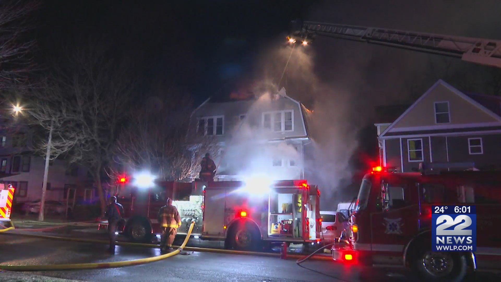 House fire on Fairview Avenue in West Springfield – WWLP