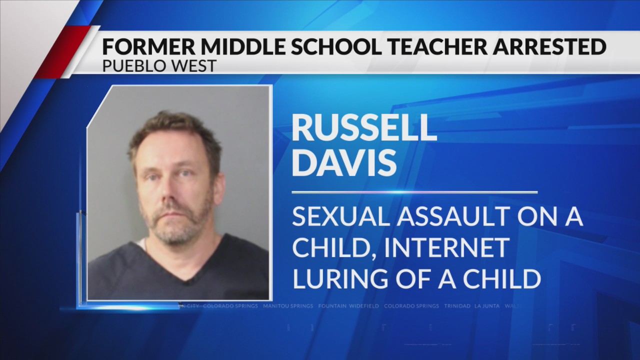 Former Pueblo West middle school teacher arrested in child sex assault ...