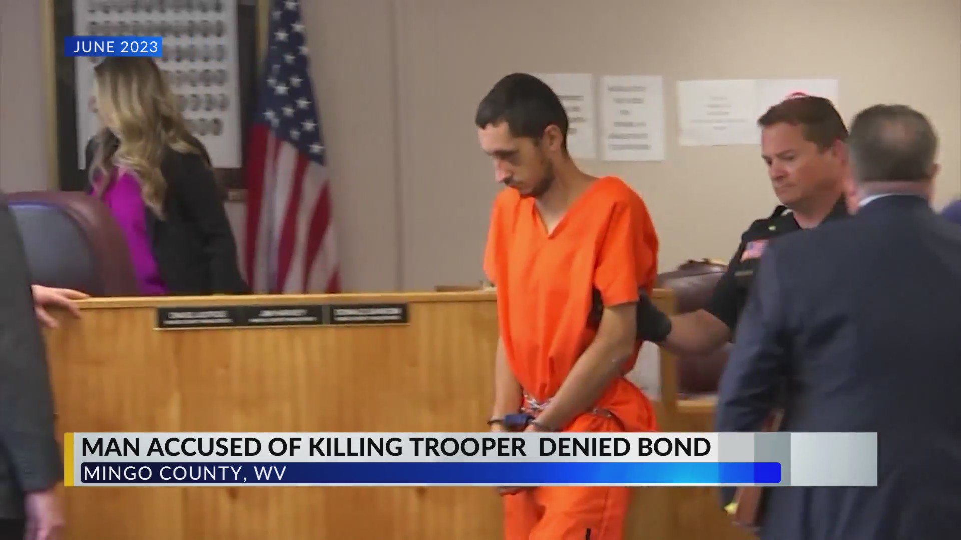 Man accused of killing West Virginia State Police Trooper has bond ...