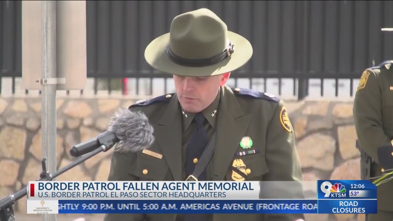 El Paso Sector unveils new memorial honoring fallen agents – KTSM 9 News