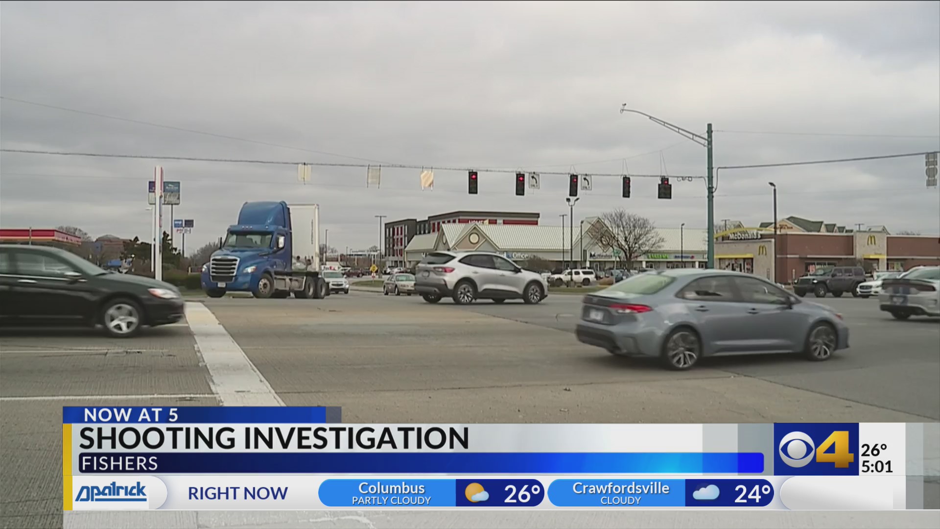 Fishers police investigating road rage shooting WTTV CBS4Indy