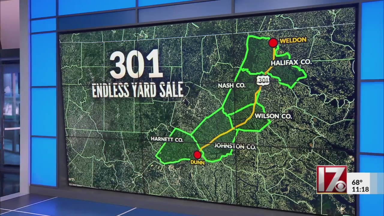 100milelong NC yard sale set for later this week; 11th year for 301