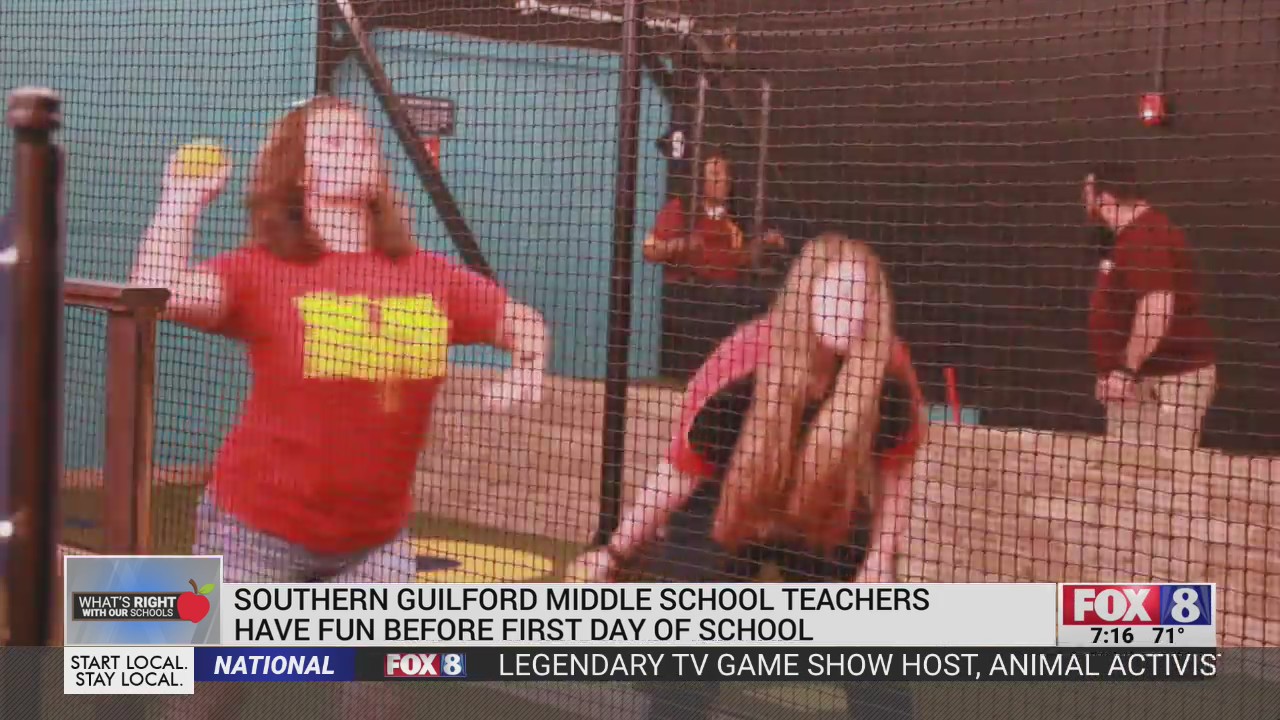 Guilford County teachers get a chance to have fun before school – FOX8 WGHP