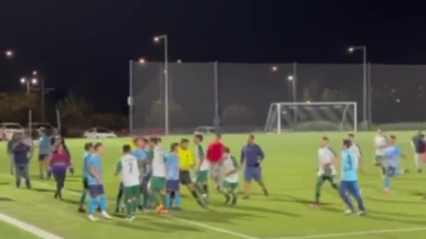 Irvine soccer brawl caught on camera under investigation by police – KTLA