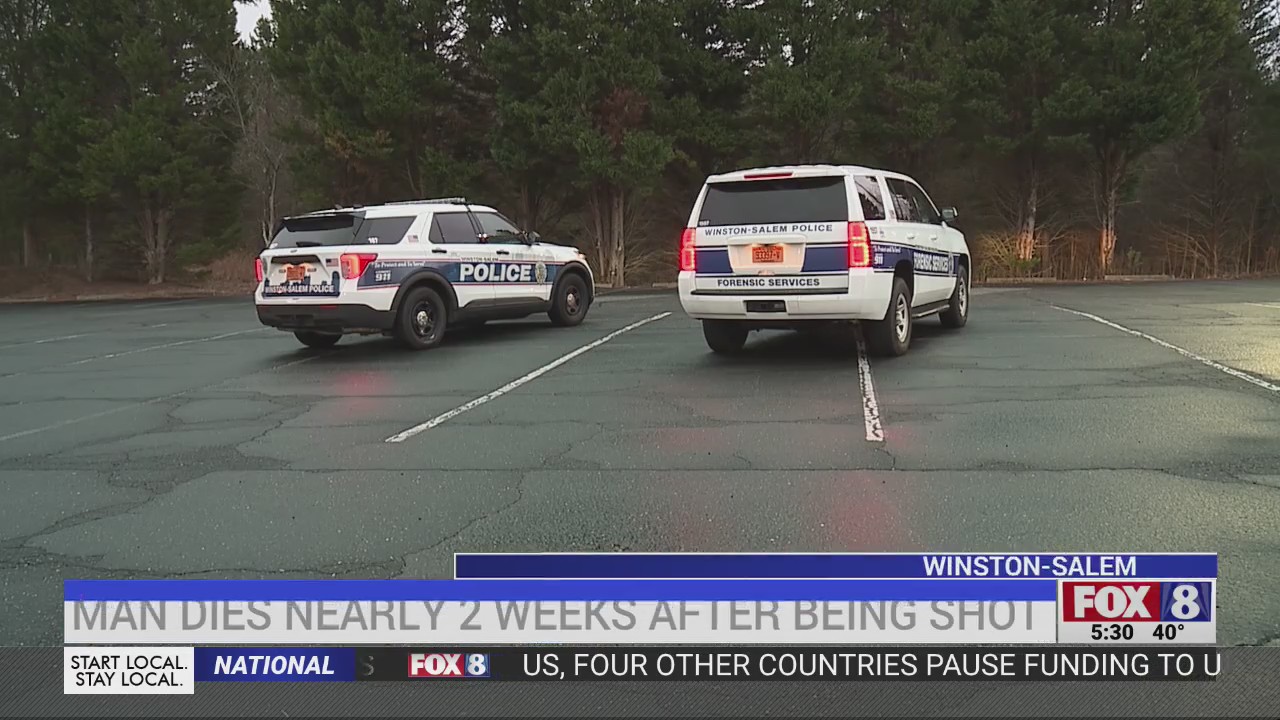Man dies nearly 2 weeks after being shot in Winston-Salem – FOX8 WGHP
