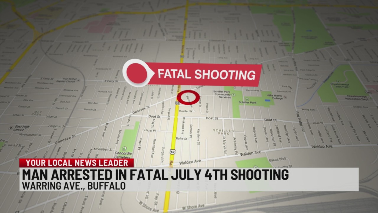 Buffalo man arrested in connection with fatal Independence Day shooting ...