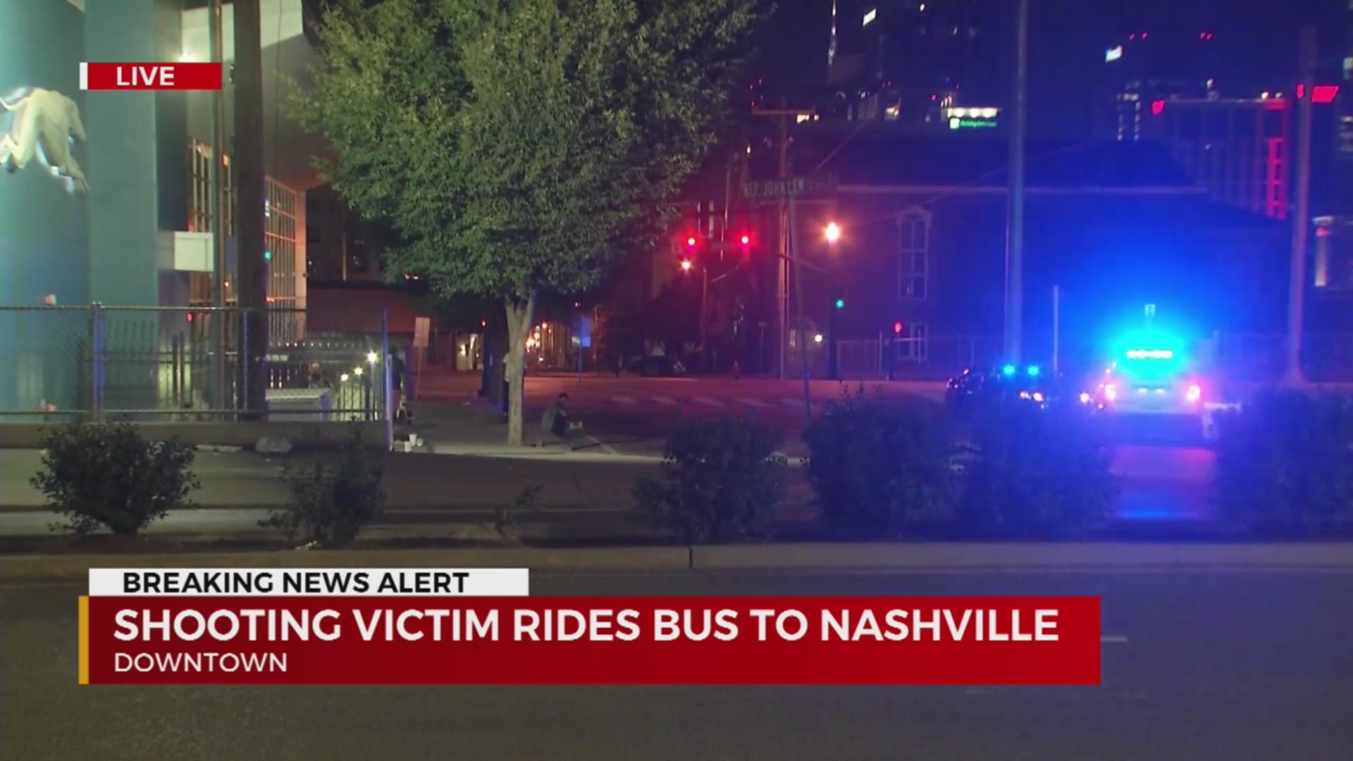 Shooting victim rides bus to Nashville – WKRN News 2