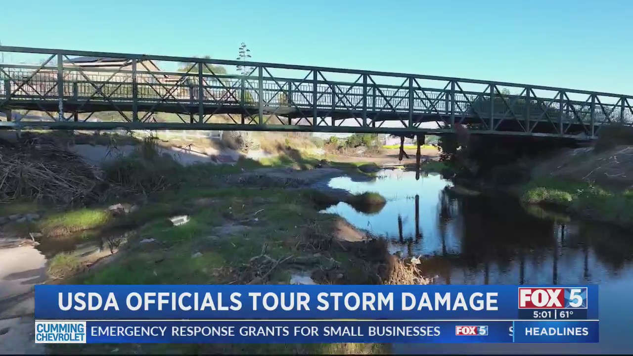 USDA Officials Tour Flooding Damage In San Diego – FOX 5 San Diego ...