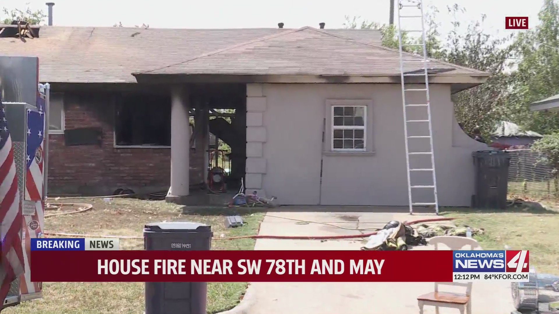 Fire crews respond to Oklahoma City house fire – KFOR.com Oklahoma City