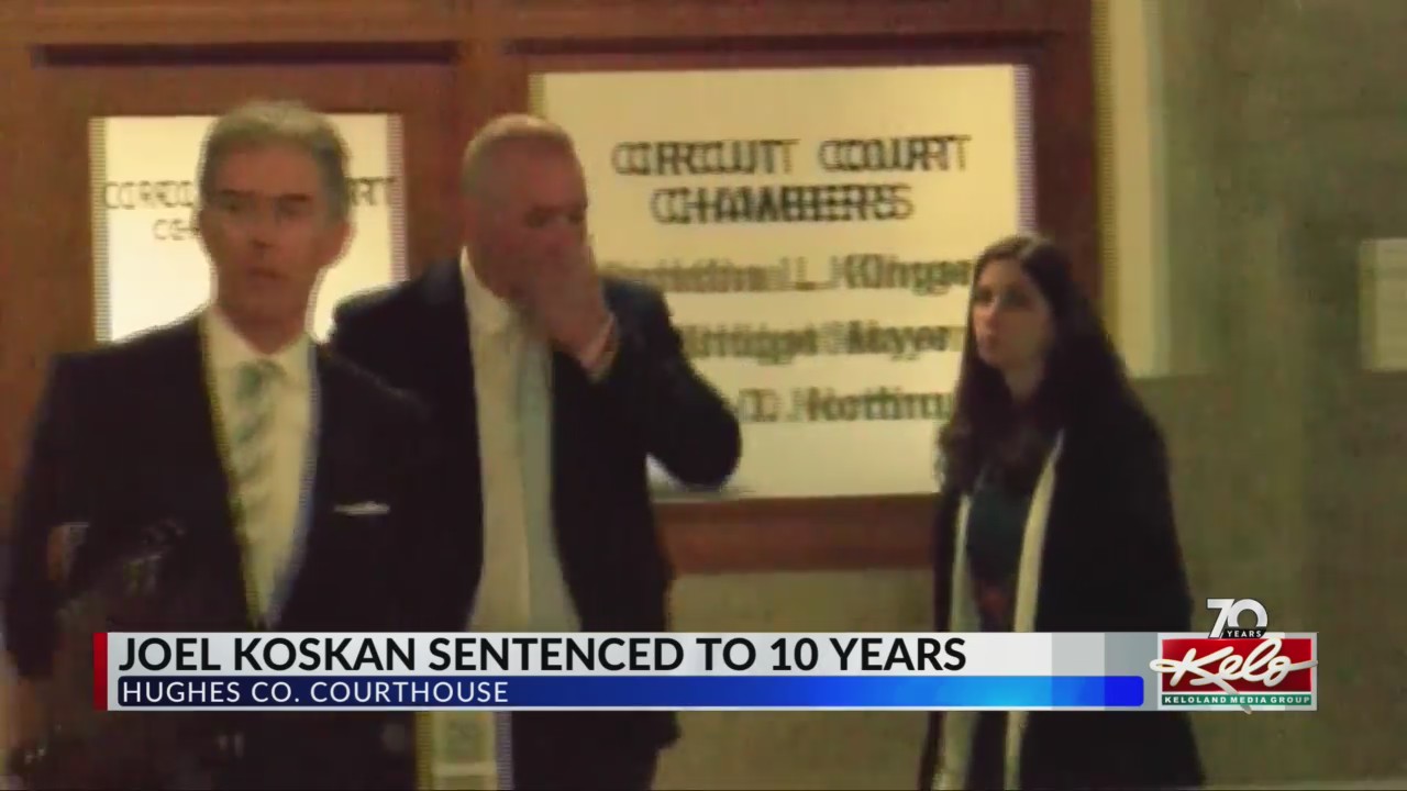 Joel Koskan sentenced to 10 years on alternate charges