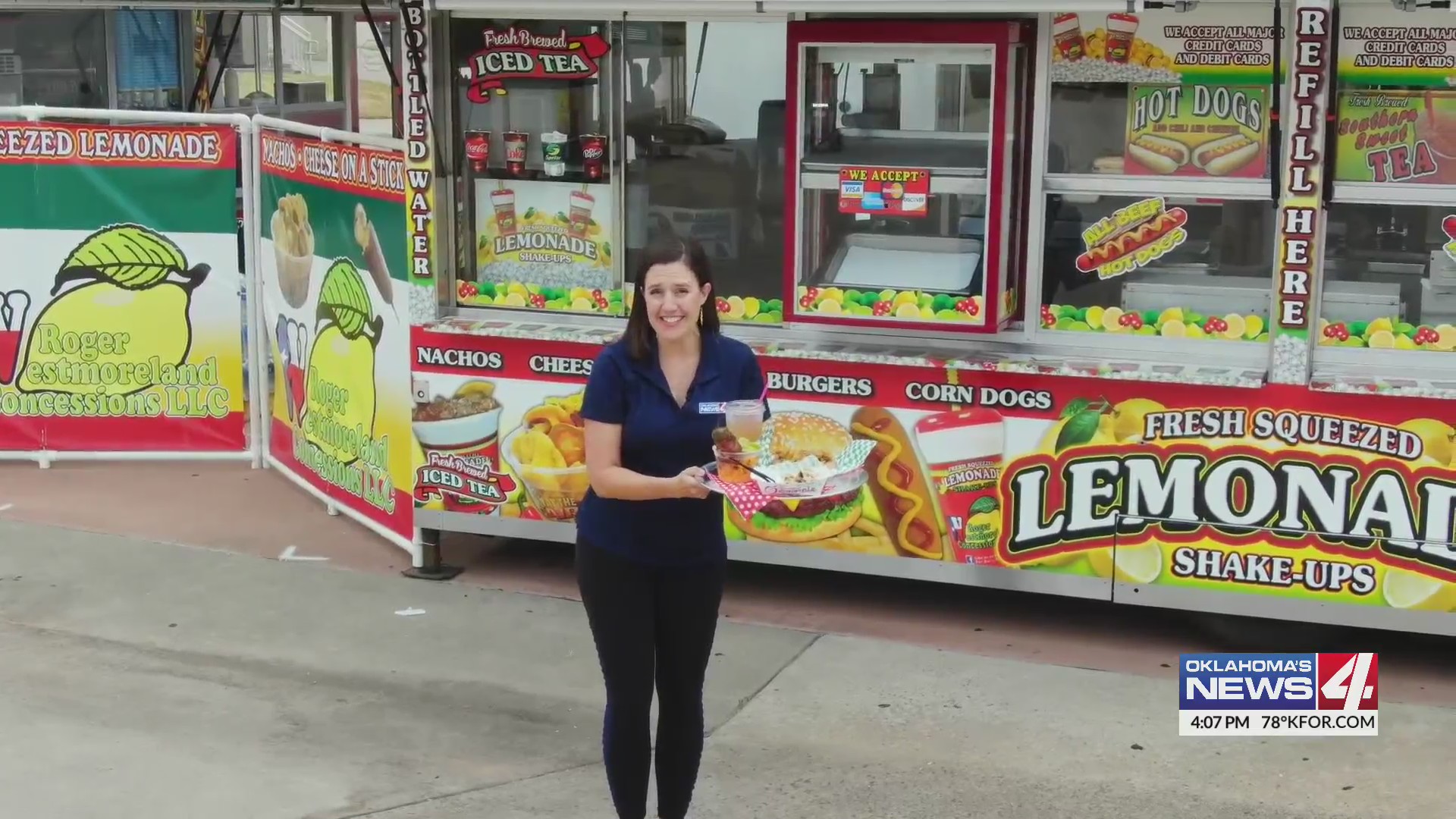 KFOR Meteorologist Emily Sutton judges 2023 Oklahoma State Fair food ...