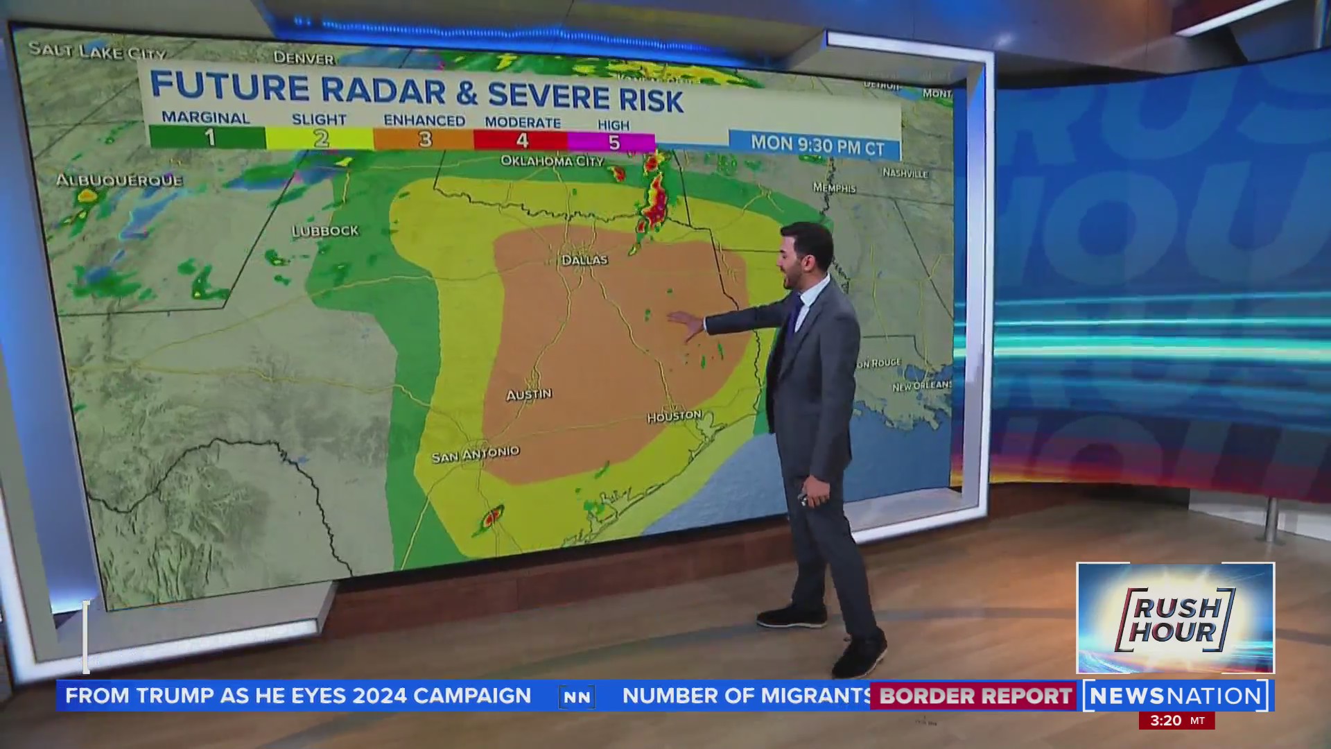 Severe storms bring rain, tornado risk to southeast | Rush Hour ...