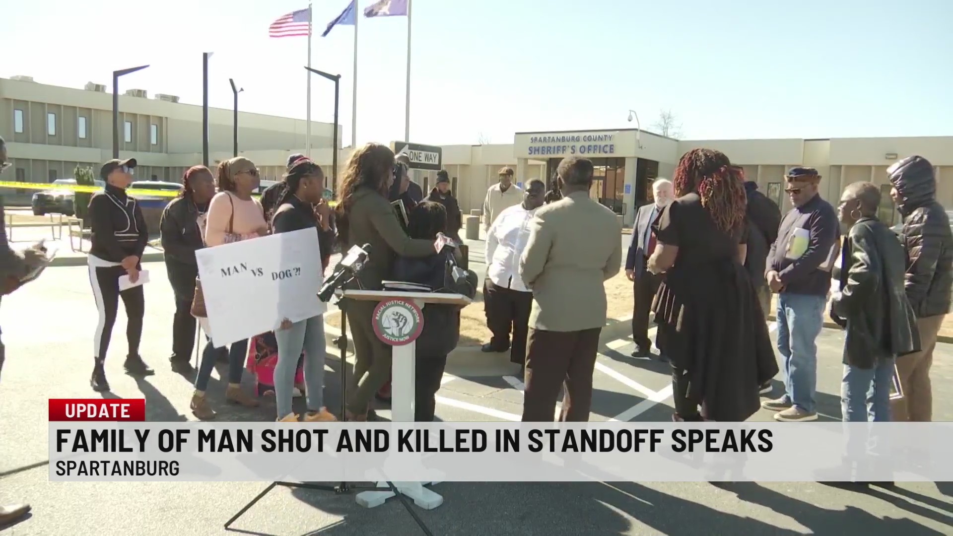 Family of man shot and killed in standoff speaks – WSPA 7NEWS