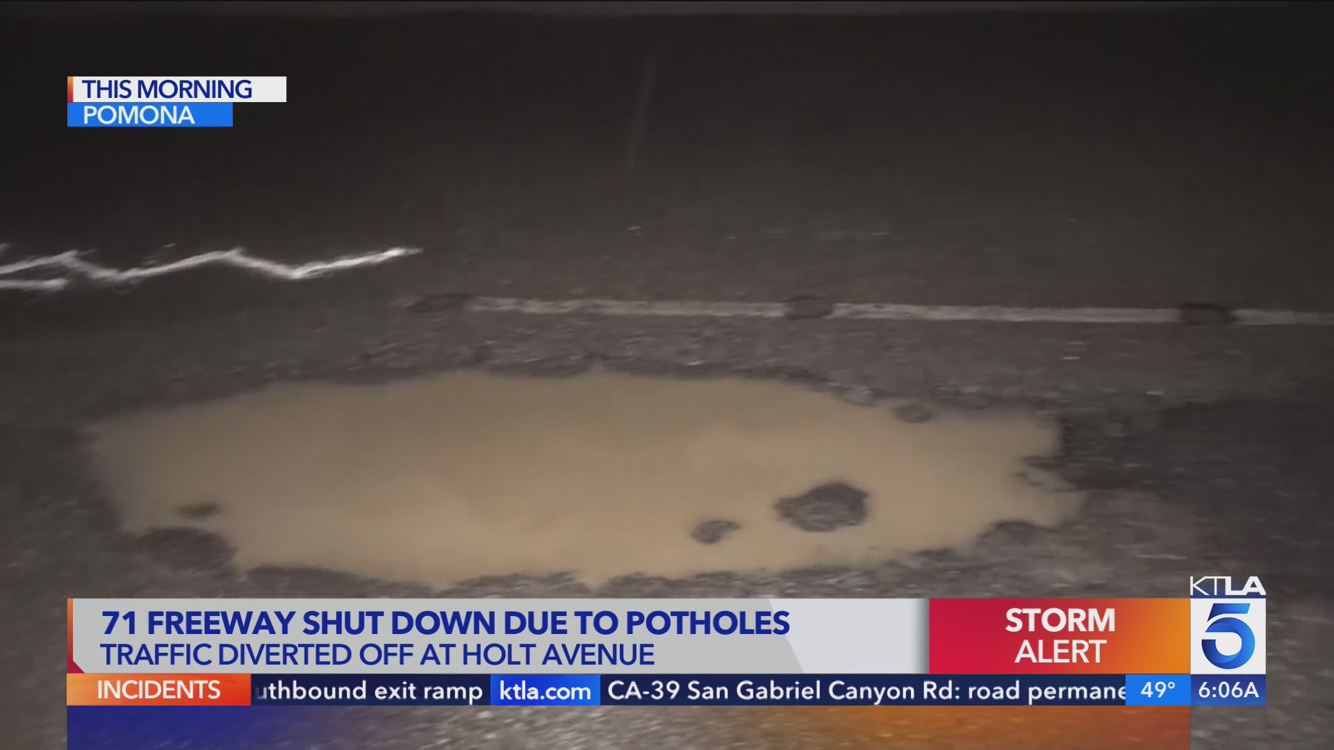 Traffic impacts continue as powerful storm system soaks Southern ...
