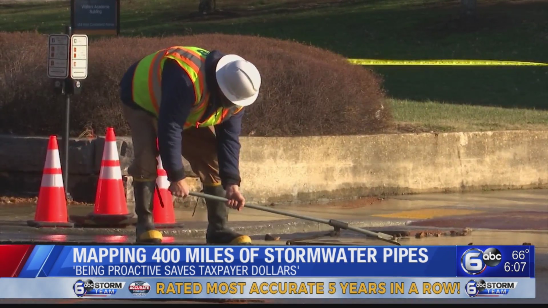 City of Knoxville mapping 400 miles of stormwater pipes WATE 6 On
