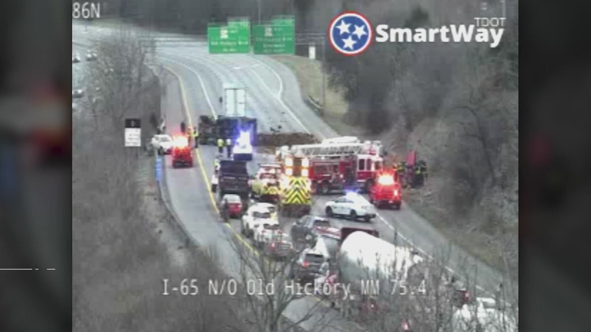 I-65 in Brentwood reopens after dump truck crash – WKRN News 2