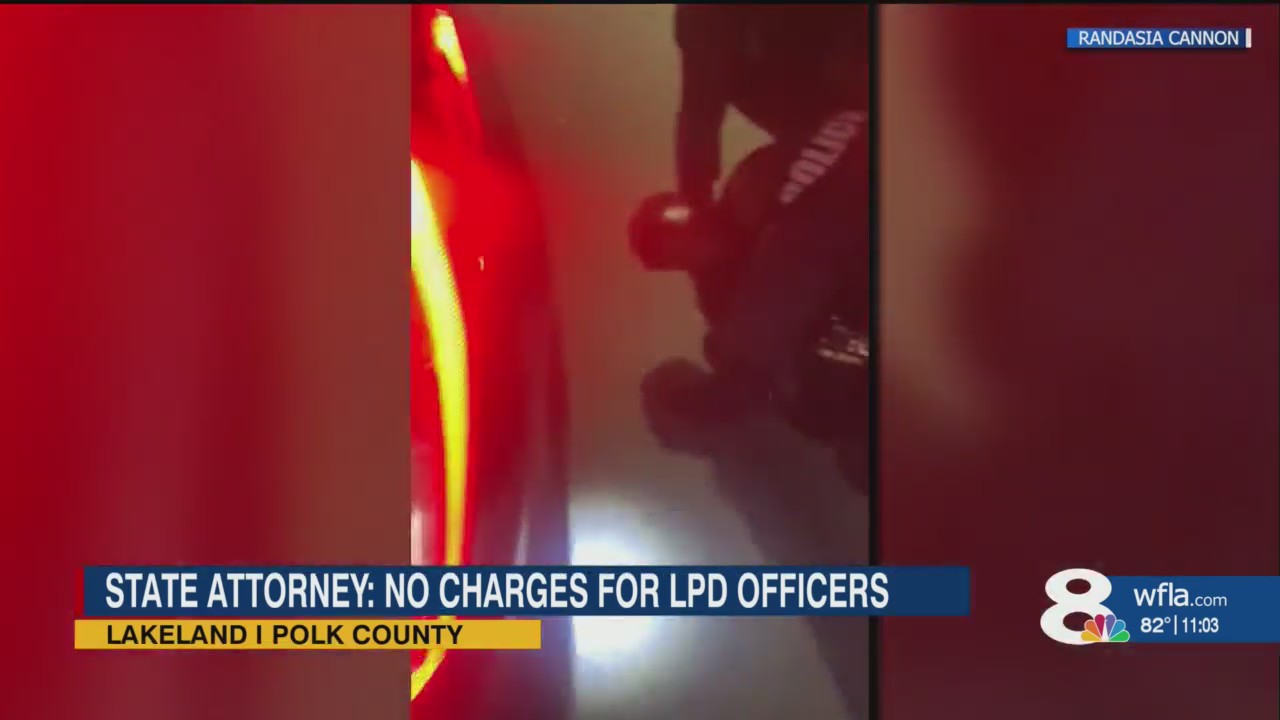Lakeland officers won’t be charged for punching man during arrest – WFLA