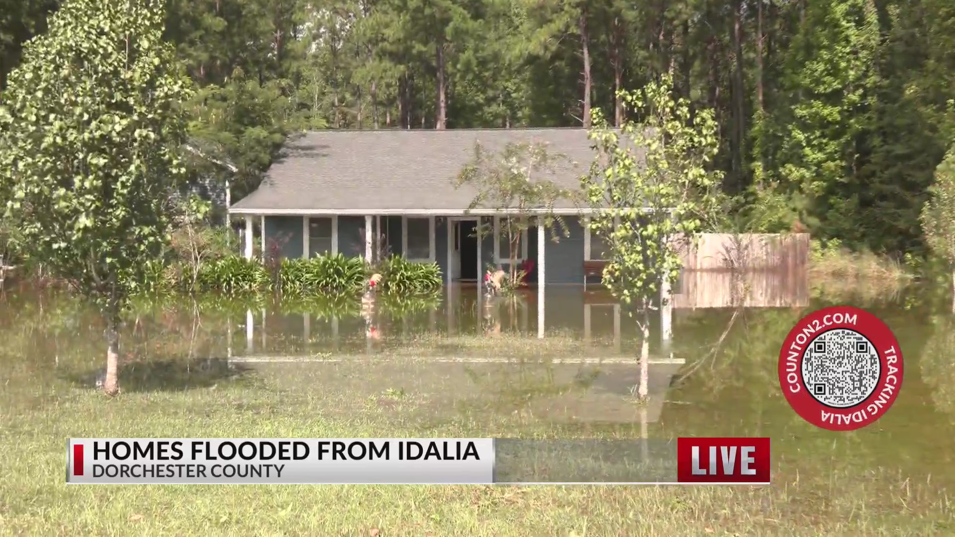 Dorchester County homes flooded from Tropical Storm Idalia – WCBD News 2
