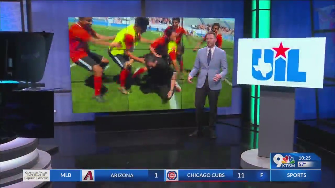 High school soccer playoffs BiDistrict round KTSM 9 News at 10