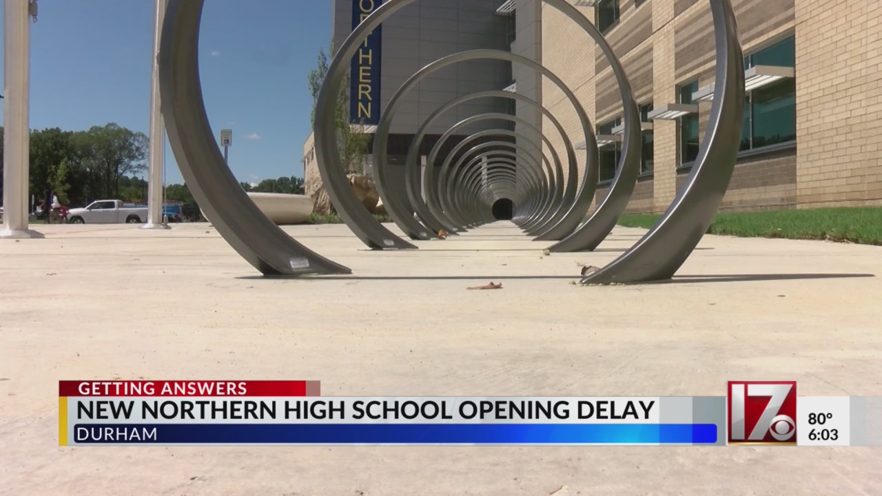 Northern High School in Durham delays opening