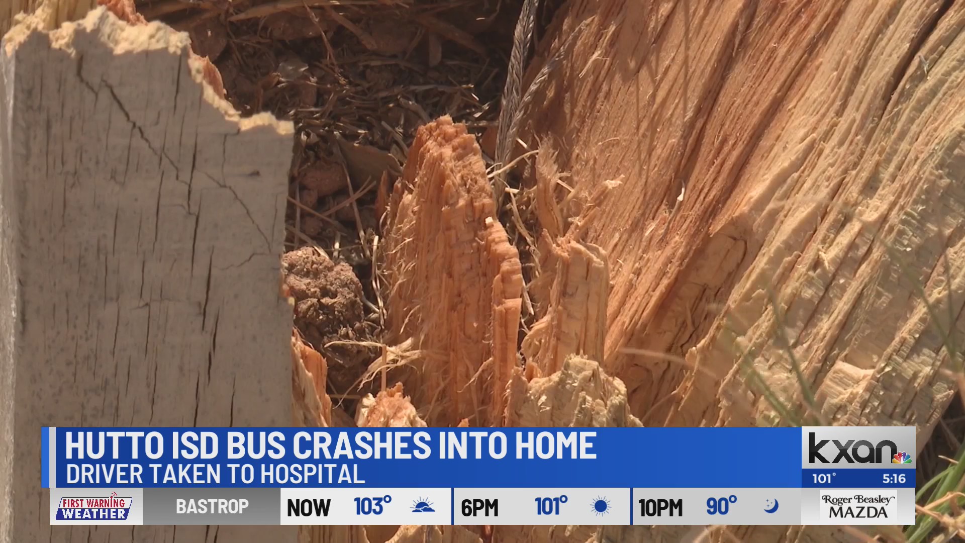 School bus crashes into side of house in Hutto, officials say ...
