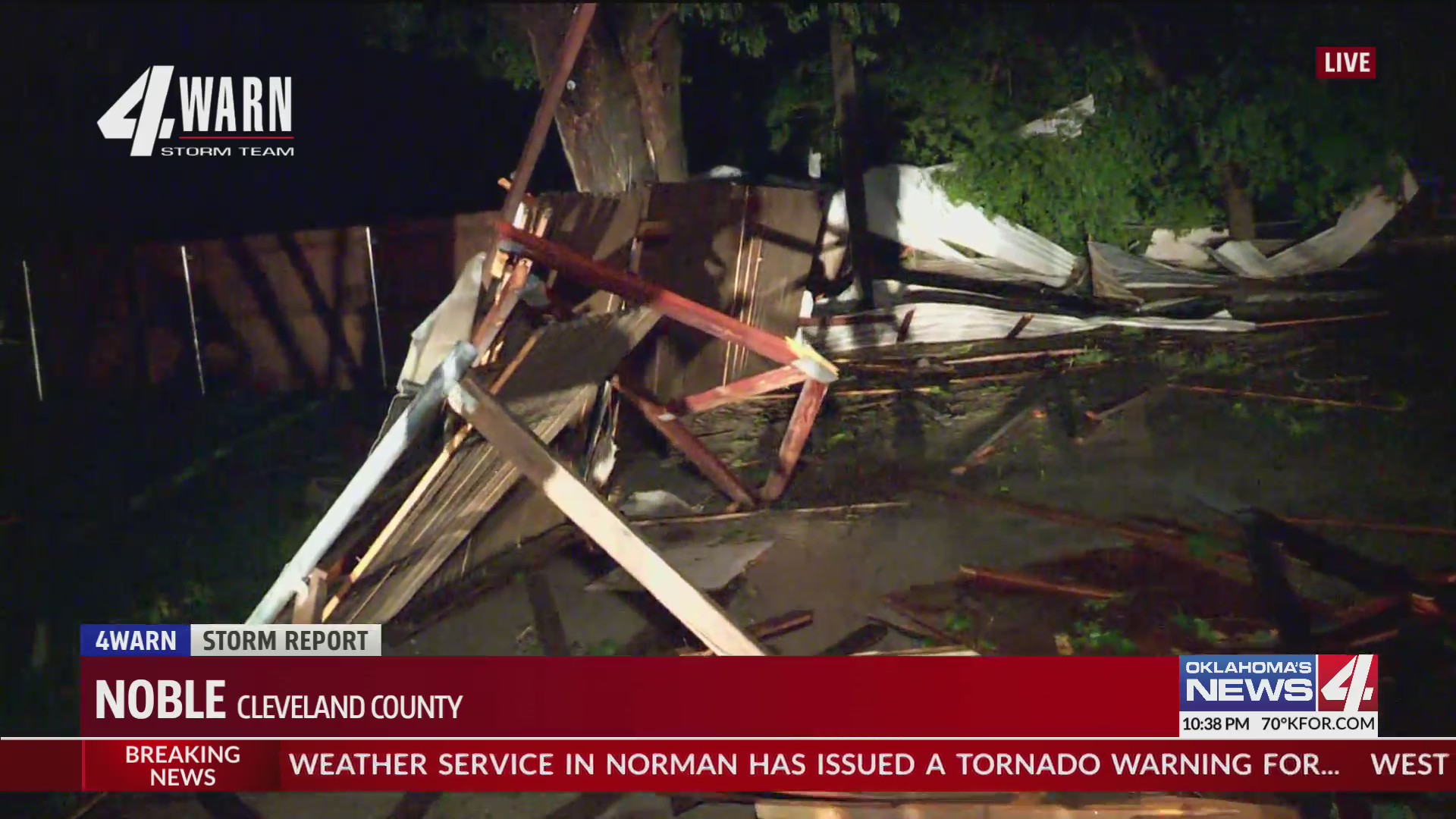 Damage in Noble, Oklahoma from May 11th tornadoes – KFOR.com Oklahoma City