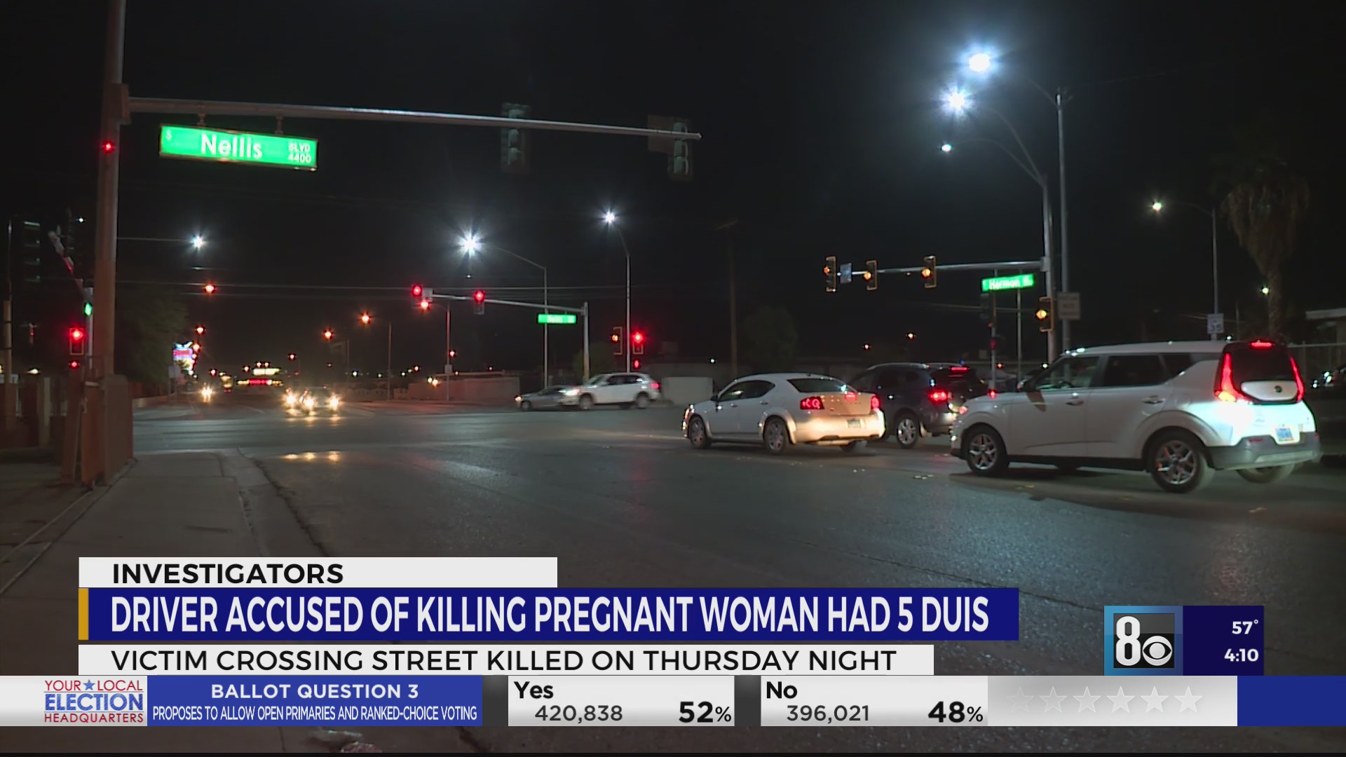 Las Vegas driver accused of killing pregnant woman in hit-and-run had 5 ...