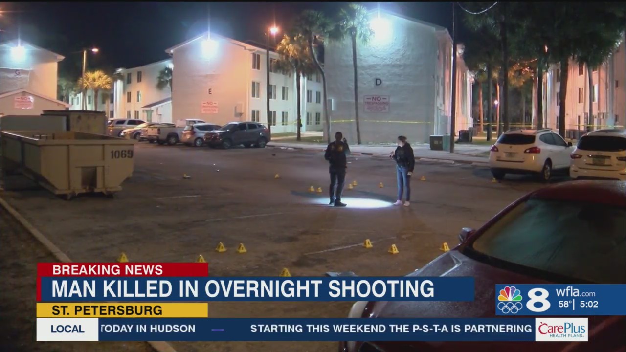 Person dead after shooting at St. Petersburg apartment complex – WFLA