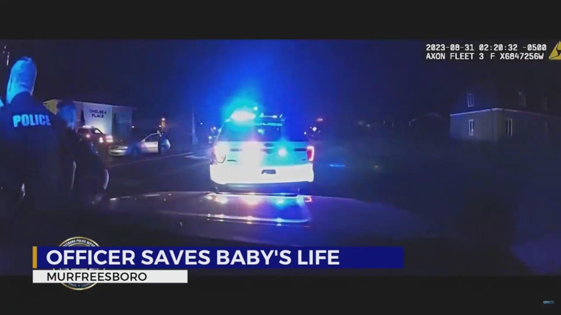 Murfreesboro officer saves baby’s life – WKRN News 2