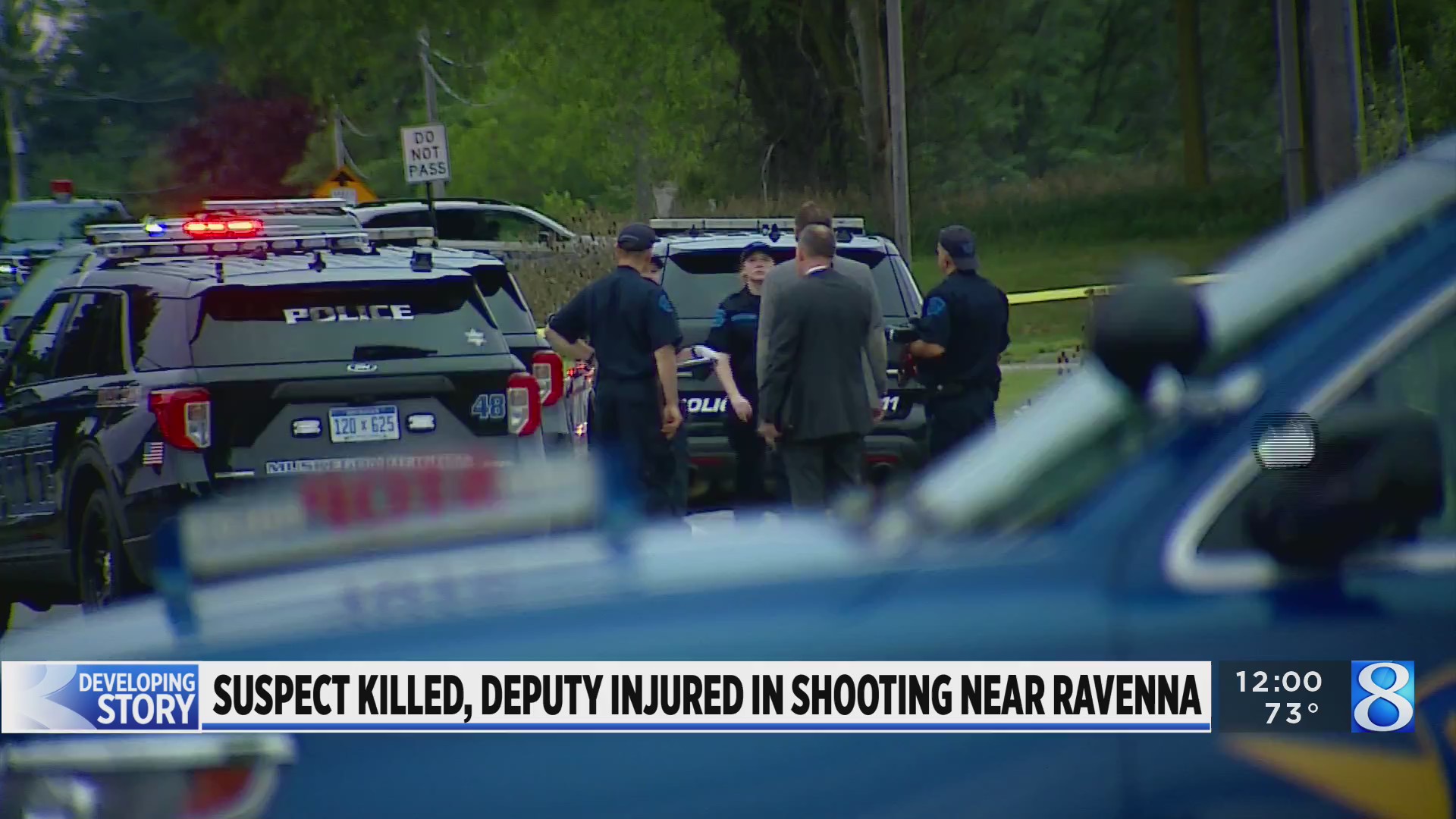Sheriff Suspect killed, deputy injured in shooting near Ravenna WLNS 6 News