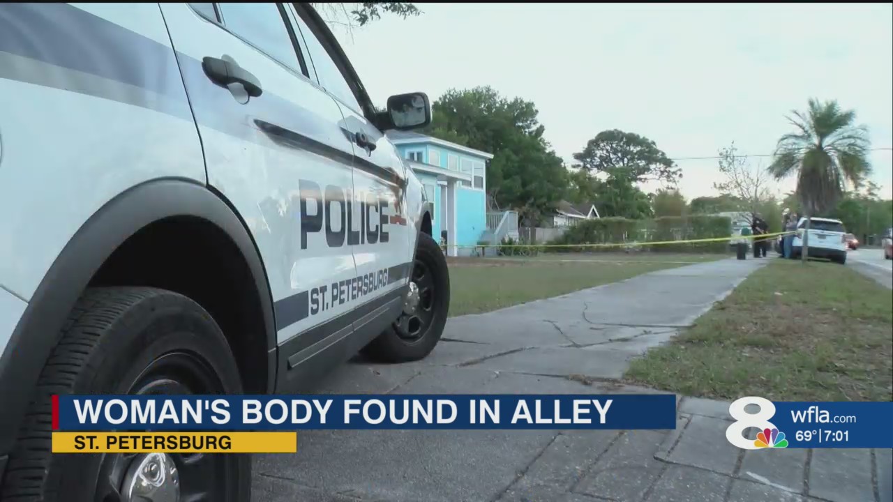 Woman stabbed, body left in St. Pete alley, police say – WFLA