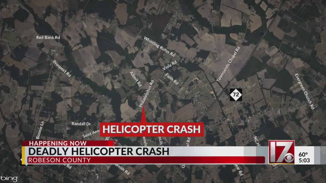 Deadly helicopter crash in Robeson County – CBS17.com