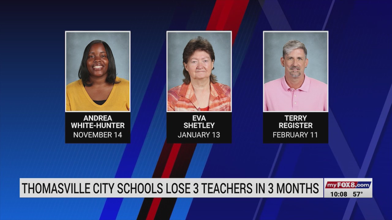 3 teacher deaths in 3 months at Thomasville Primary FOX8 WGHP