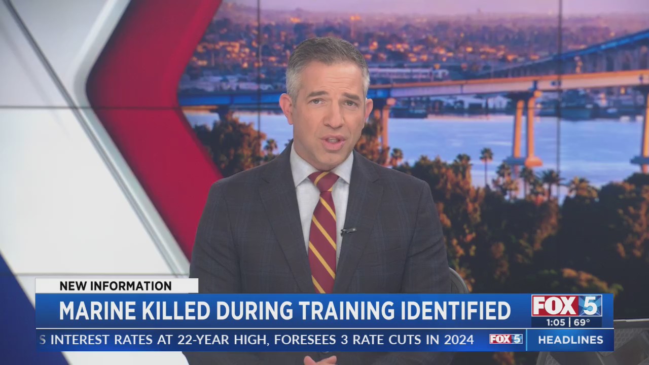 Marine Killed During Training Identified – FOX 5 San Diego & KUSI News