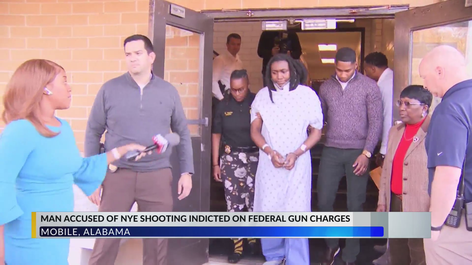 Mobile New Years Eve shooting suspect indicted on federal gun charges ...