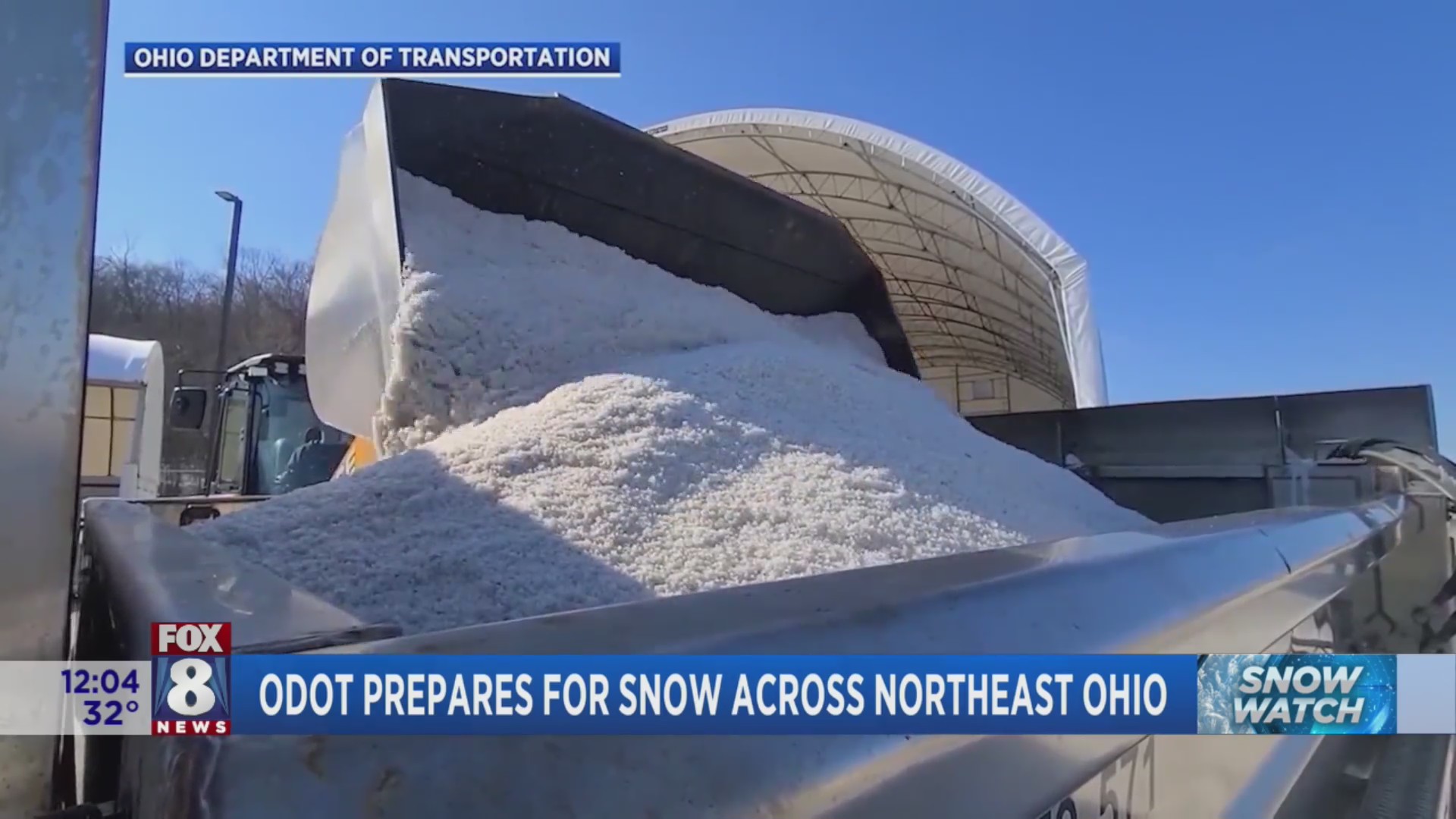 ODOT prepares for heavy snowfall in NE Ohio – Fox 8 Cleveland WJW