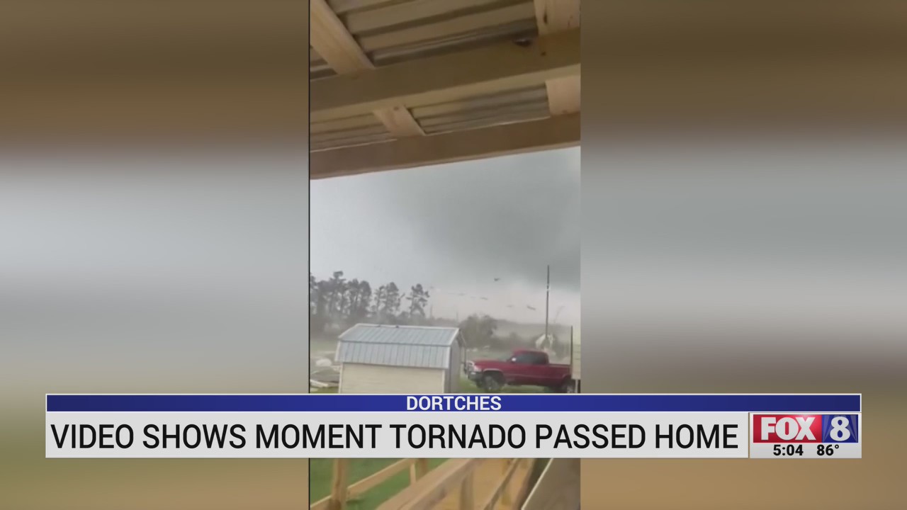Video shows moment tornado passed home in North Carolina FOX8 WGHP