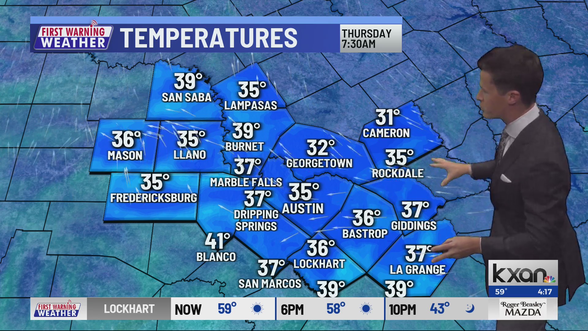 Wednesday evening First Warning Forecast – KXAN Austin