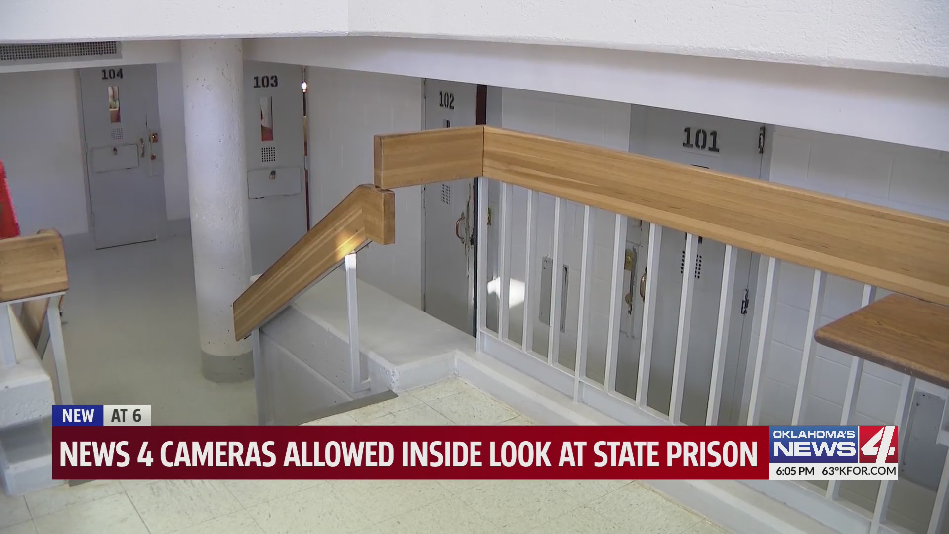 News 4 cameras allowed inside look at state prison Oklahoma City