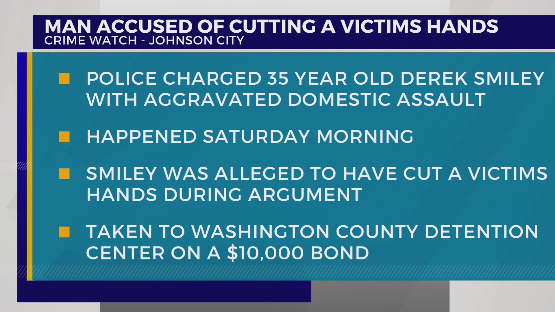 JC man accused of cutting victim’s hand with knife – WJHL | Tri-Cities ...