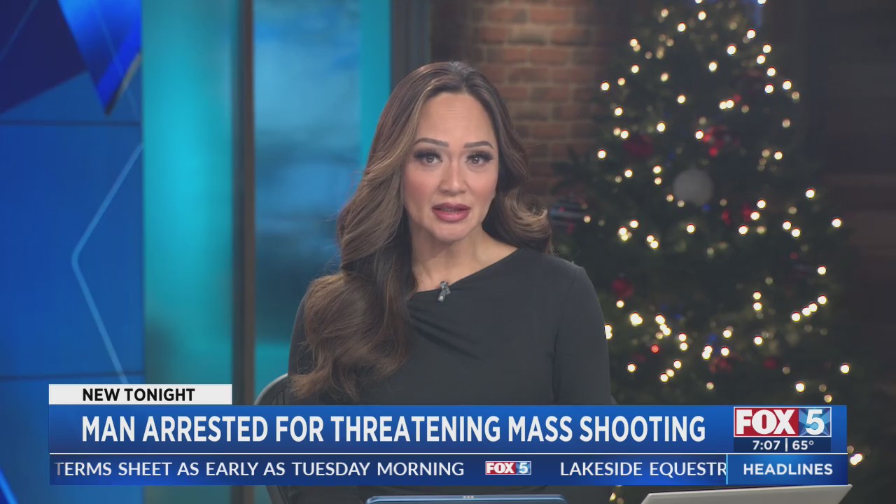 Man Arrested After Mass Shooting Threat – FOX 5 San Diego & KUSI News