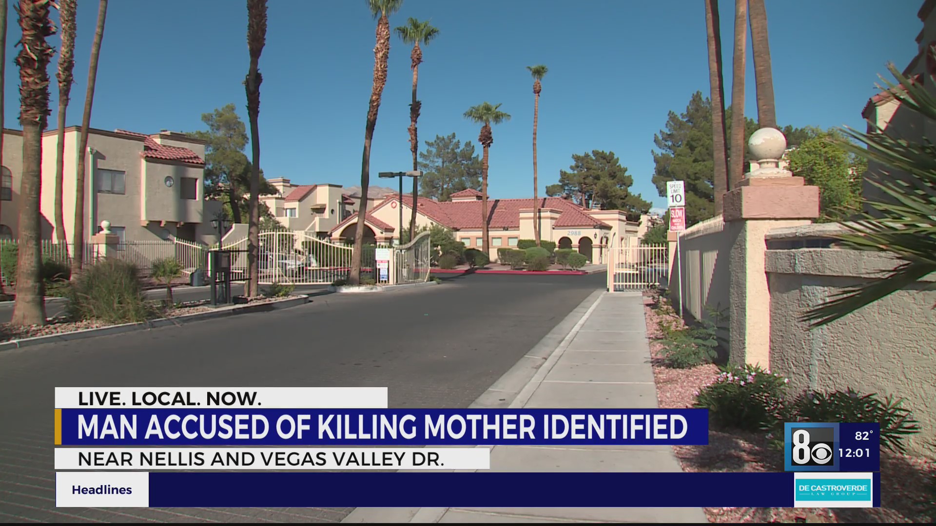 Son accused of stabbing mom to death does not appear in court – KLAS