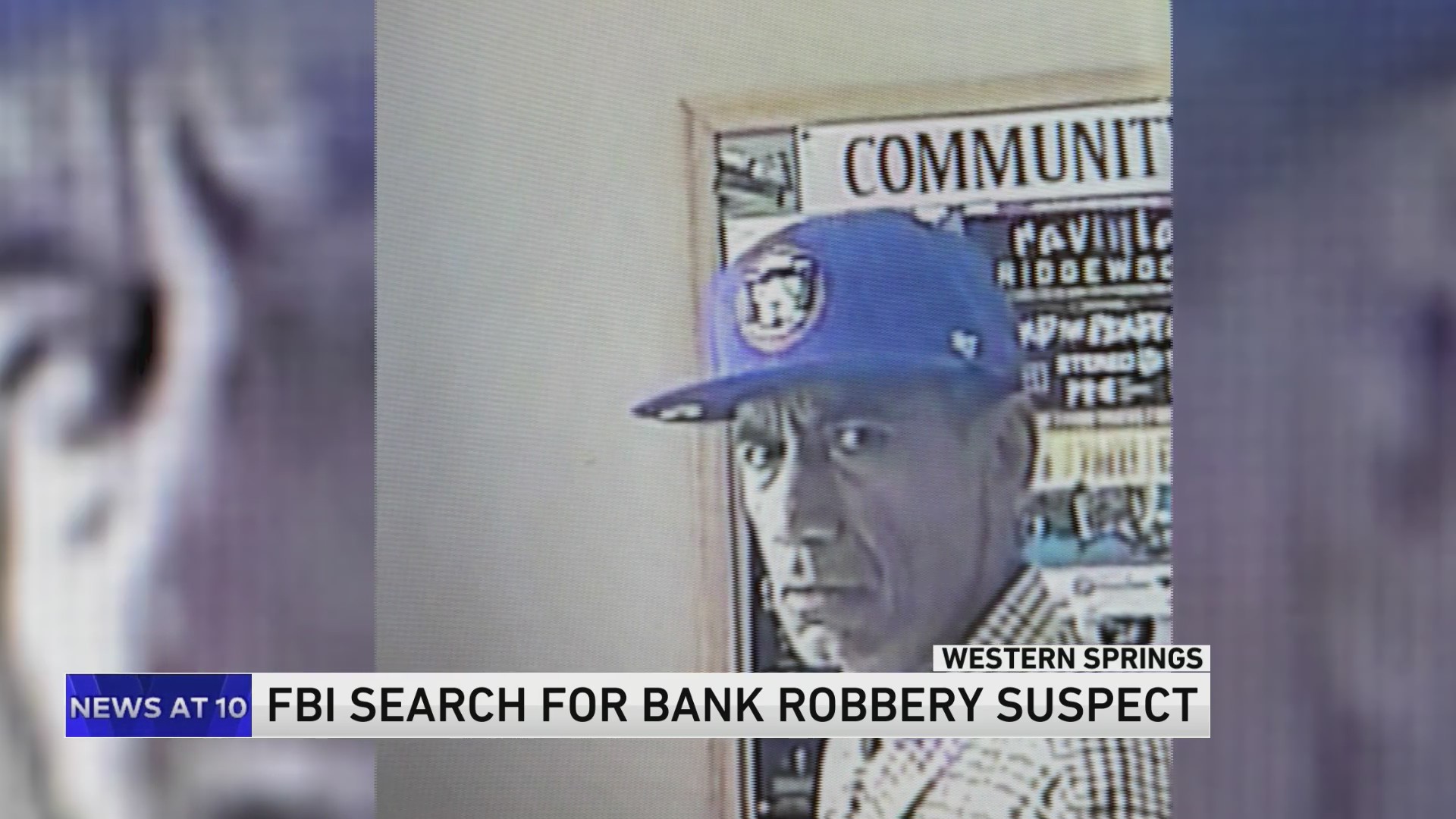 FBI: Search underway for Western Springs bank robbery suspect – WGN-TV