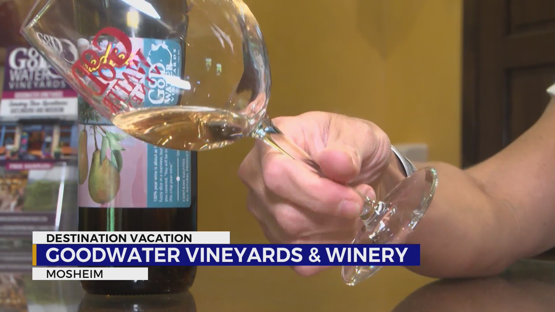 Destination Vacation Goodwater Vineyard WJHL TriCities News & Weather