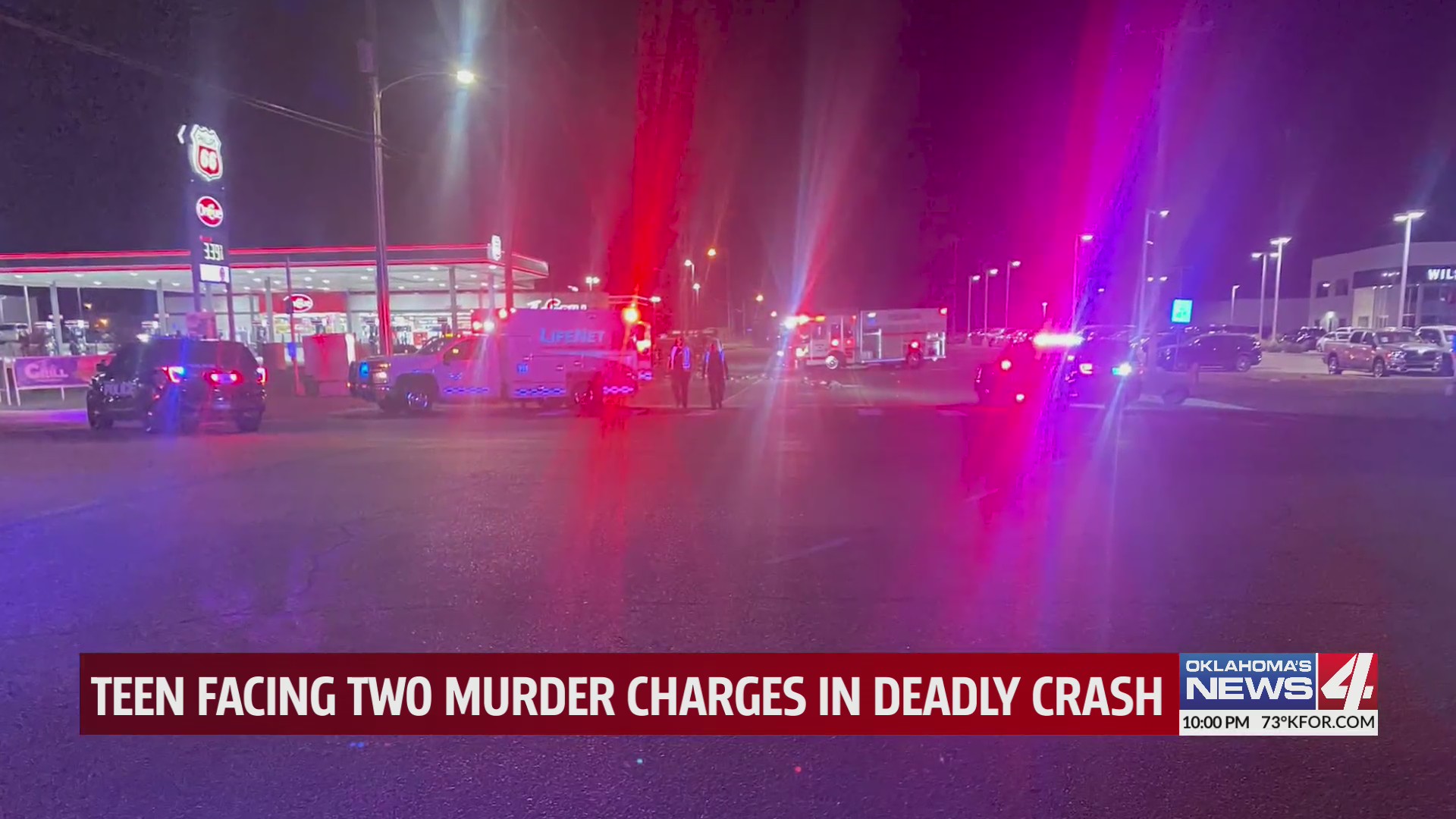 Teen facing two murder charges in deadly crash – KFOR.com Oklahoma City