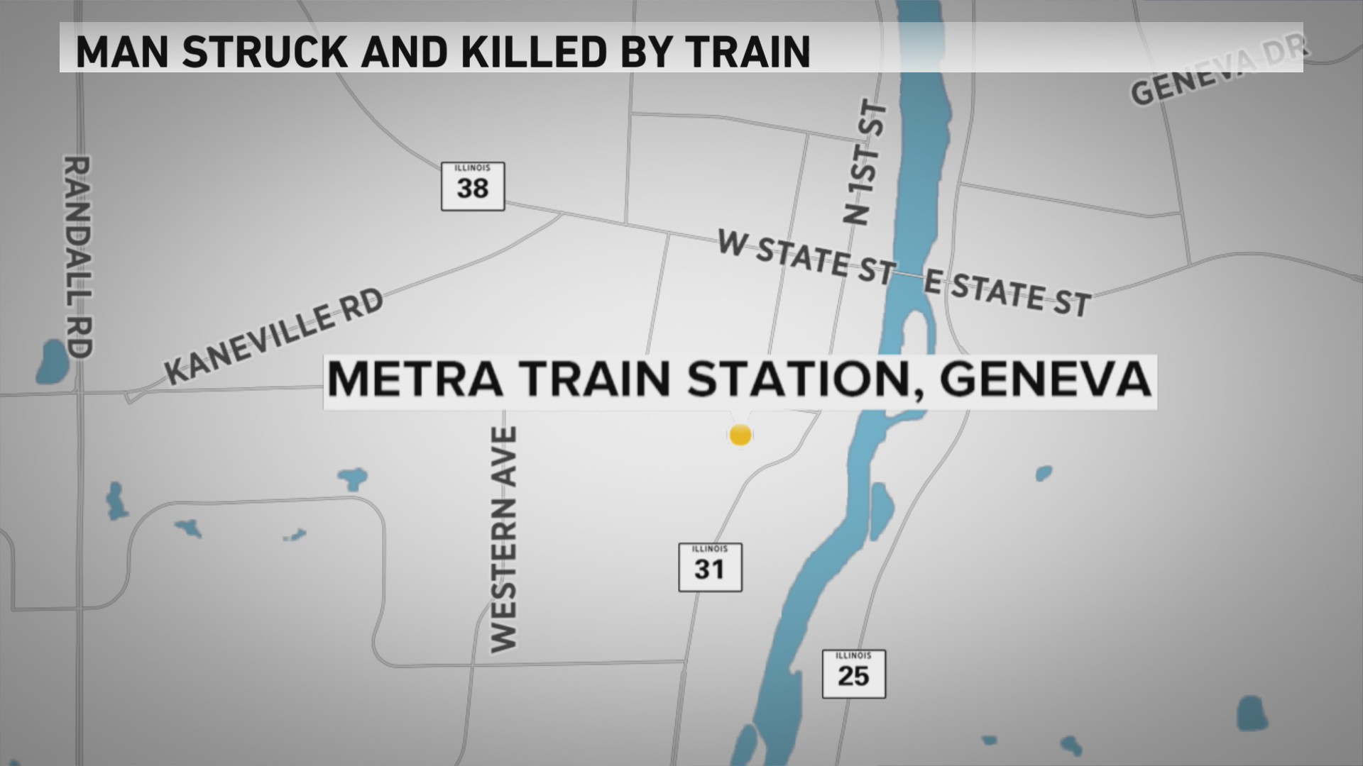 Man struck, killed by freight train in Geneva after going under ...