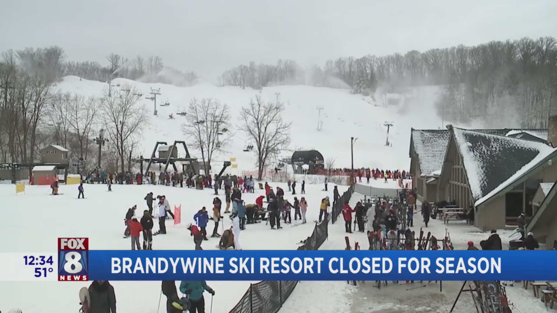 Brandywine Ski Resort closed for season Fox 8 Cleveland WJW