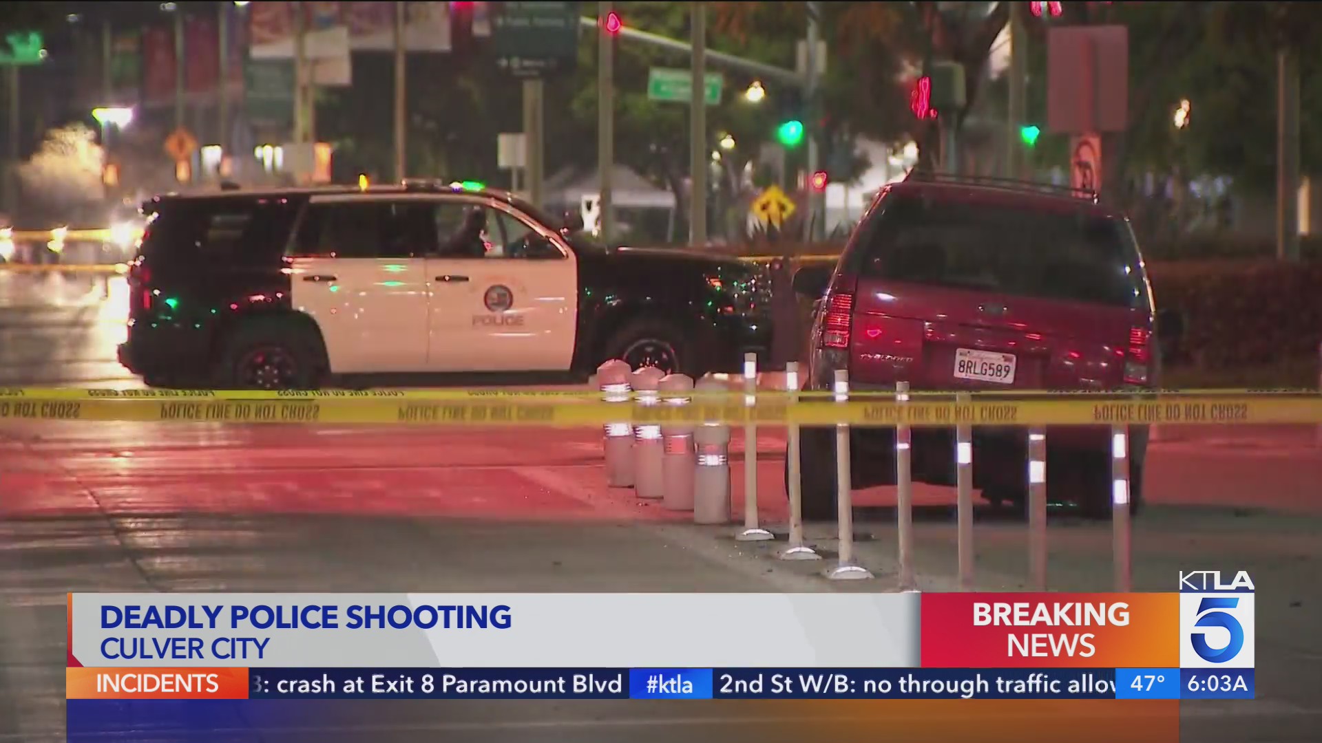 Suspect Dead After Chase Police Shooting In Culver City Ktla